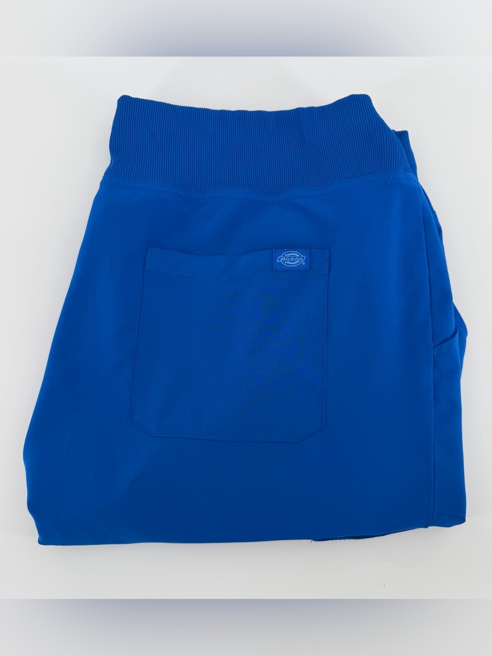 Dickies EDS Essentials Scrub Pants Women XL Petite Royal Blue Tapered Leg DK005P